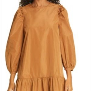 Cinq á Sept Jackie Ruffle Trim Minidress